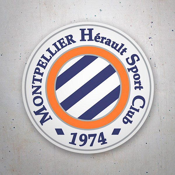 Autocollants: Montpellier Club 1974