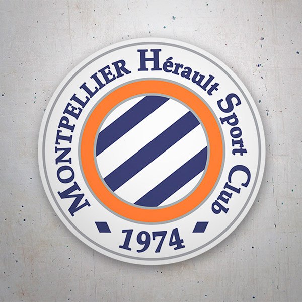 Autocollants: Montpellier Club 1974
