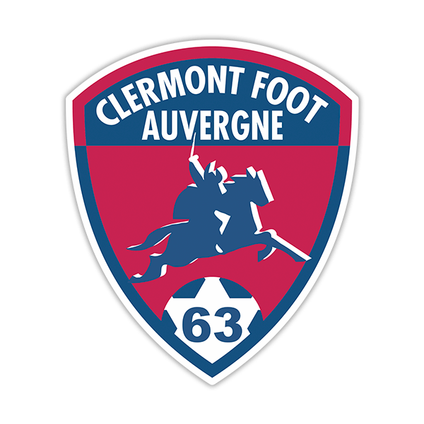 Autocollants: Clermont Foot 63