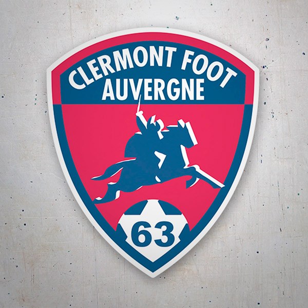 Autocollants: Clermont Foot 63