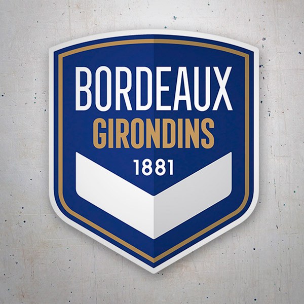 Autocollants: Bordeaux Girondins 1881