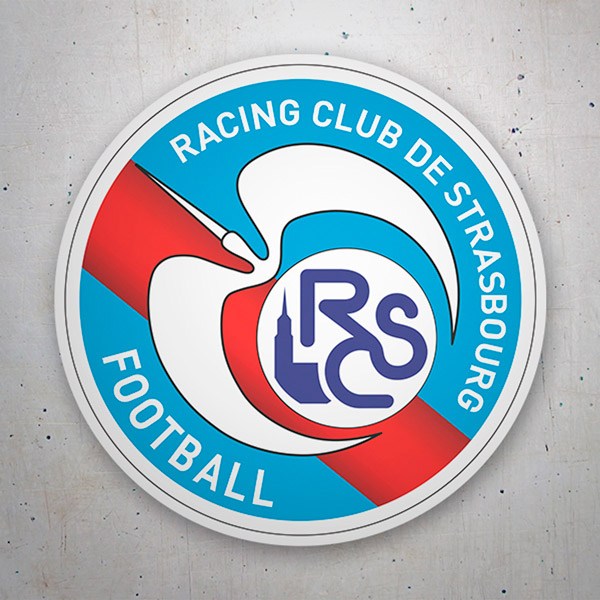 Autocollants: Racing Club Strasbourg