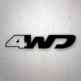 Autocollants: 4WD II 2