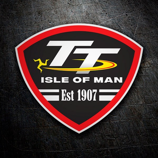 Autocollants: TT Isle of Man 1907