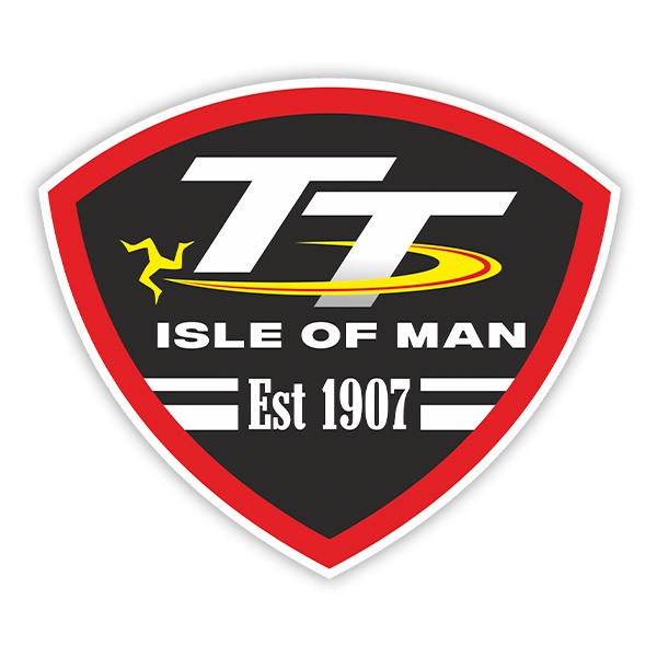 Autocollants: TT Isle of Man 1907