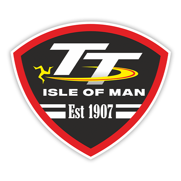 Autocollants: TT Isle of Man 1907
