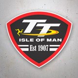 Autocollants: TT Isle of Man 1907 3