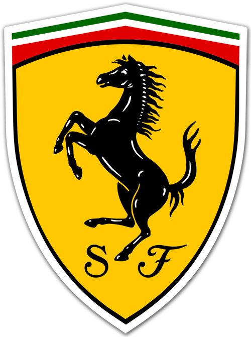 Autocollants: Logo Ferrari 0