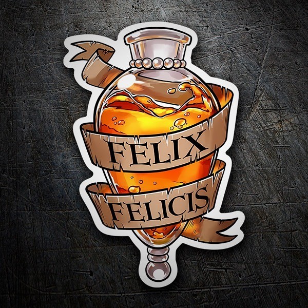 Autocollants: Potion Felix Felicis