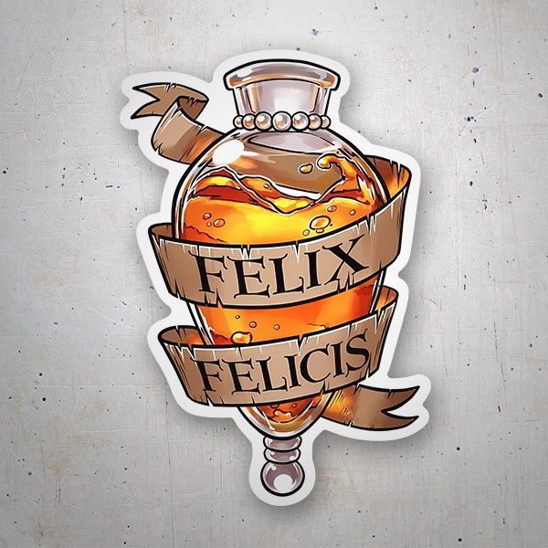 Autocollants: Potion Felix Felicis