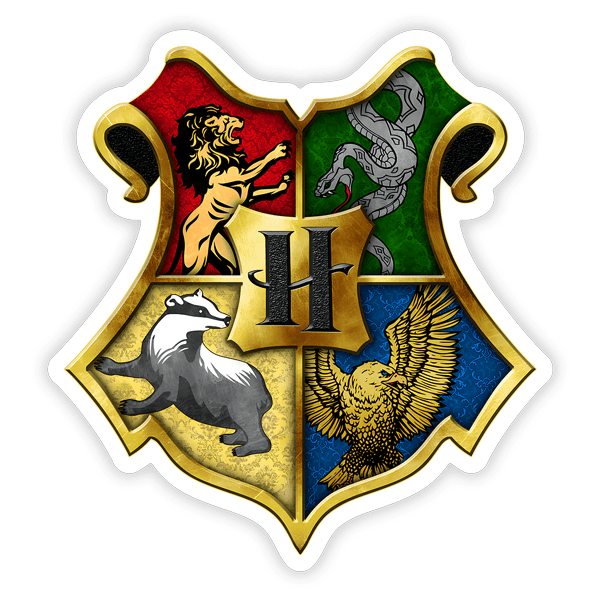 Autocollants: Lécole de Hogwarts