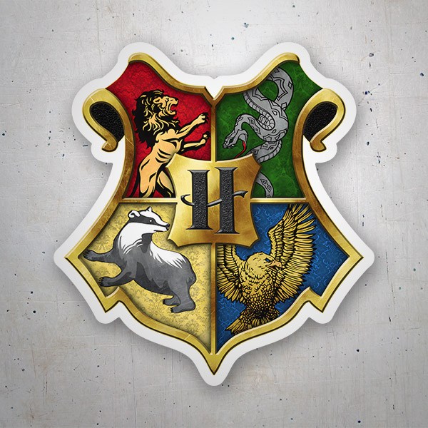 Autocollants: Lécole de Hogwarts