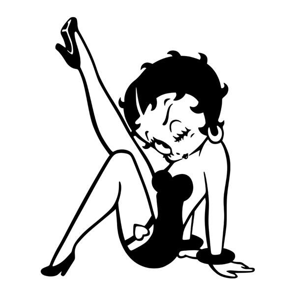 Autocollants: Betty Boop