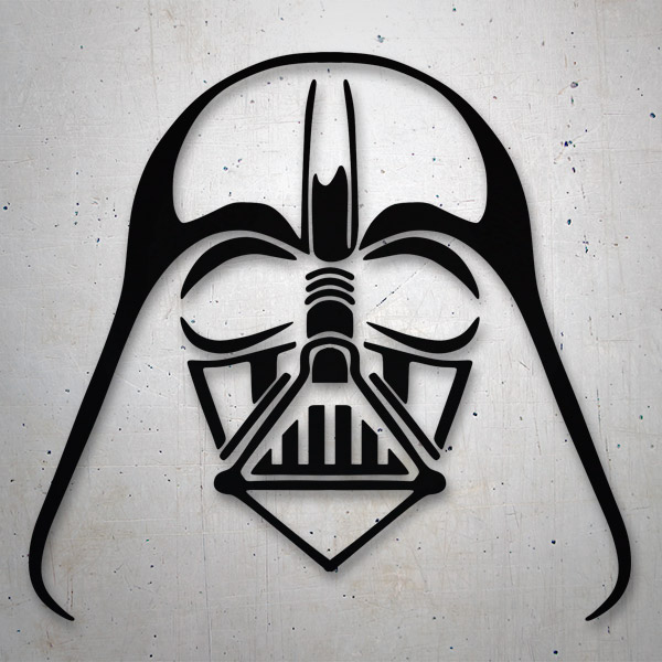Autocollants: Casque Darth Vader II