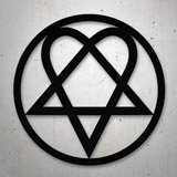 Autocollants: Heartagram Him 2