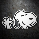Autocollants: Snoopy fait un signe 2