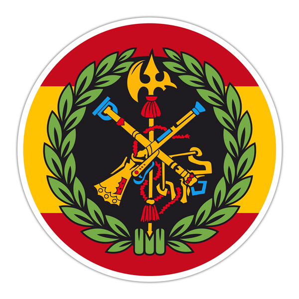 Autocollants: Cercle de la Légion espagnole