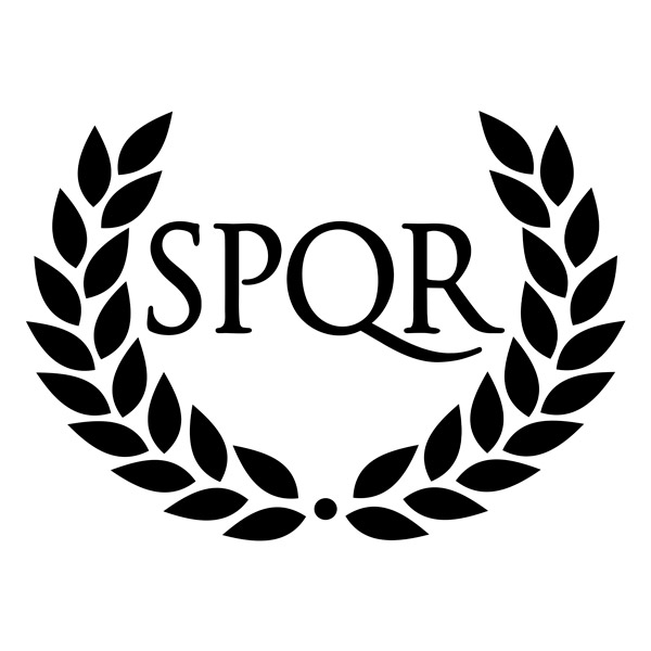 Autocollants: SPQR Roma