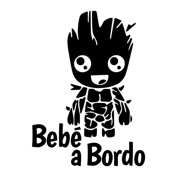 Autocollants: Groot à bord - espagnol