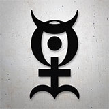 Autocollants: Monas Hieroglyphica de John Dee 2