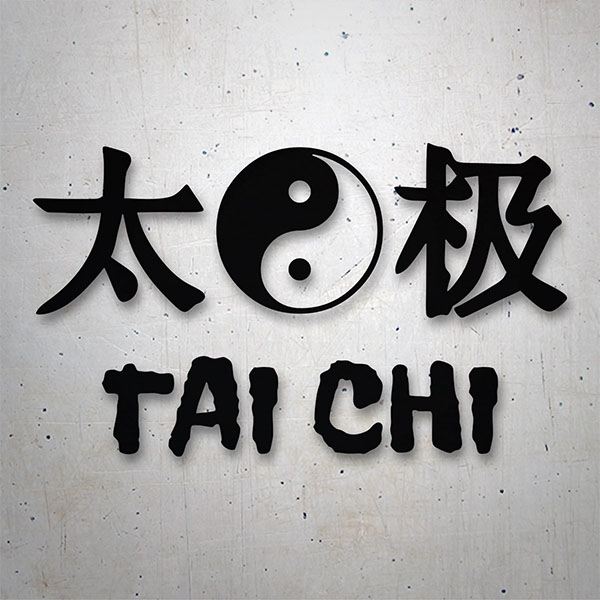 Autocollants: Tai Chi Ying Yang