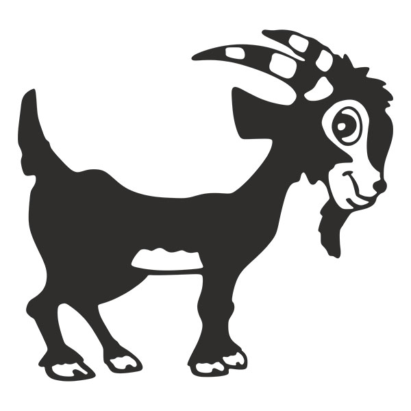 Autocollants: Chevreau