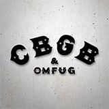 Autocollants: CBGB & OMFUG Retro 2