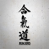 Autocollants: Aikido 2