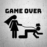 Autocollants: Mariage Game Over 2