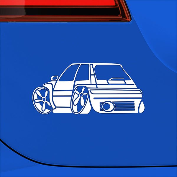 Autocollants: Renault 5 Copa Turbo