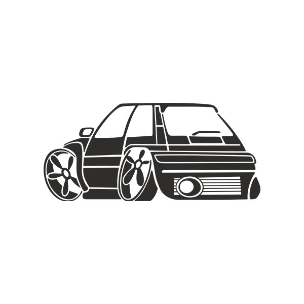 Autocollants: Renault 5 Copa Turbo