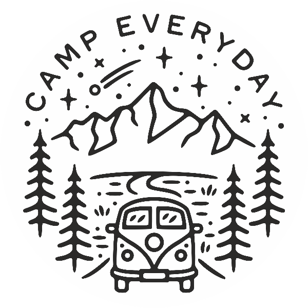 Autocollants: Camp Tous les jours Caravane