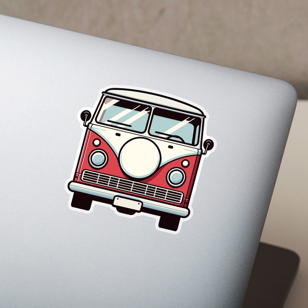 Autocollants: Combi vintage