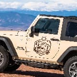 Autocollants: Jeep 4x4 3