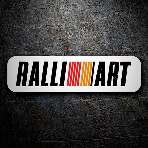 Autocollants: Ralli Art 4 avec Franjas Color&eacute;es