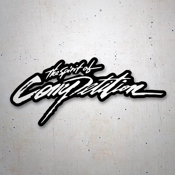 Autocollants: Autocollant The Spirit of Competition