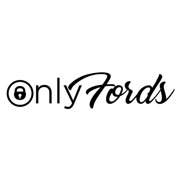 Autocollants: Only Fords
