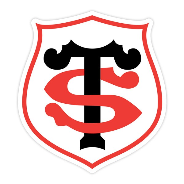 Autocollants: Sticker écusson Stade Toulousain
