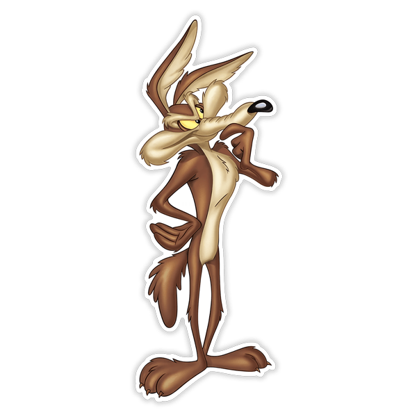 Autocollants: Coyote de Looney Tunes