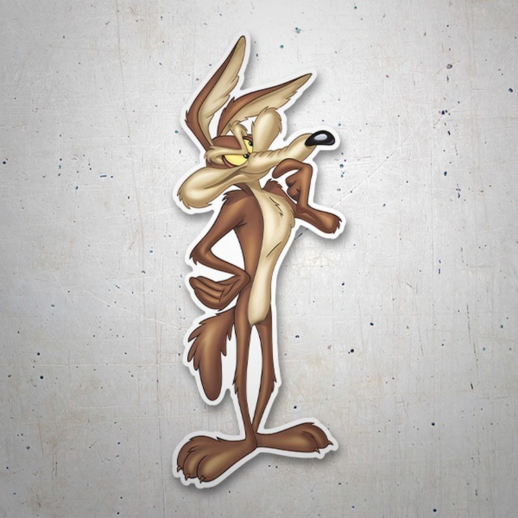 Autocollants: Coyote de Looney Tunes