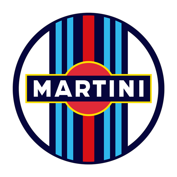 Autocollants: Circulaire Martini Racing