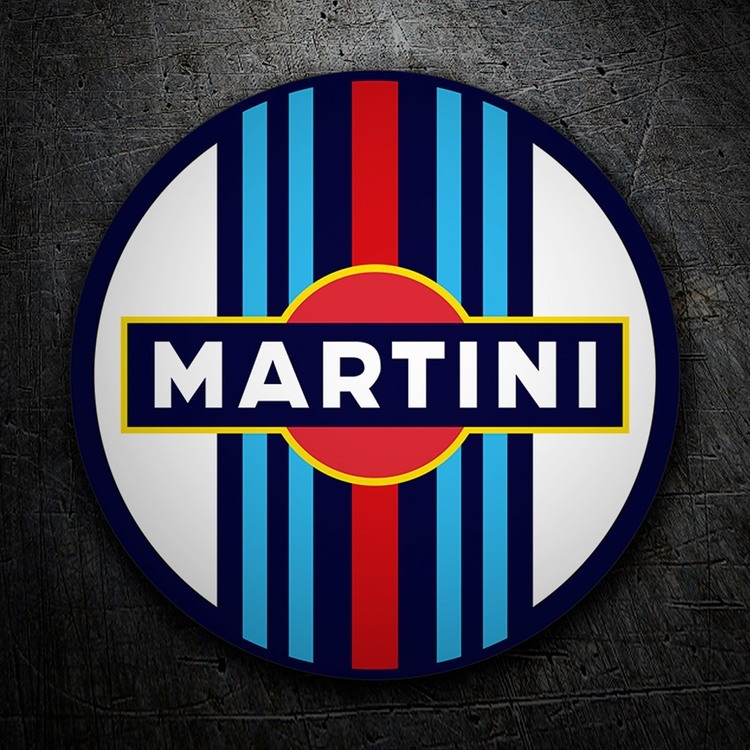 Autocollants: Circulaire Martini Racing