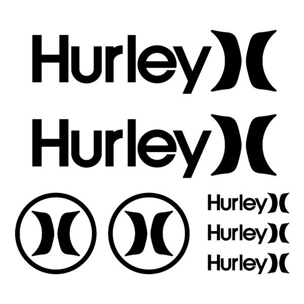 Autocollants: Kit 7X Hurley