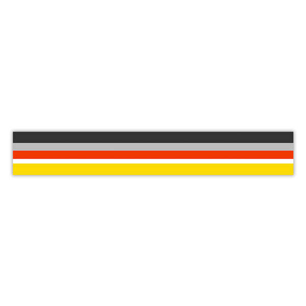 Autocollants: Bandes Audi Quattro Classic