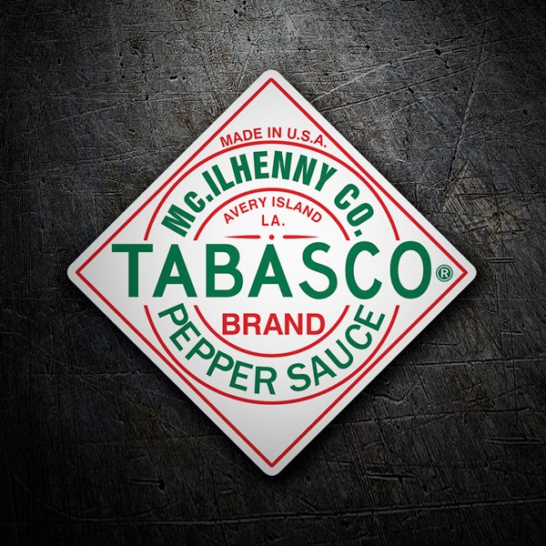 Autocollants: Tabasco Pepper Sauce