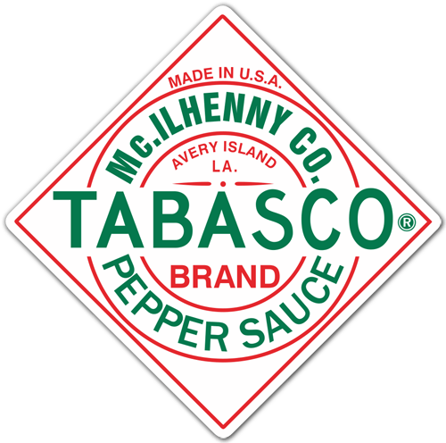 Autocollants: Tabasco Pepper Sauce 0