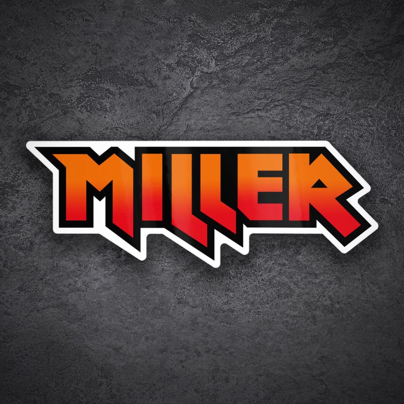 Autocollants: Jack Miller 1