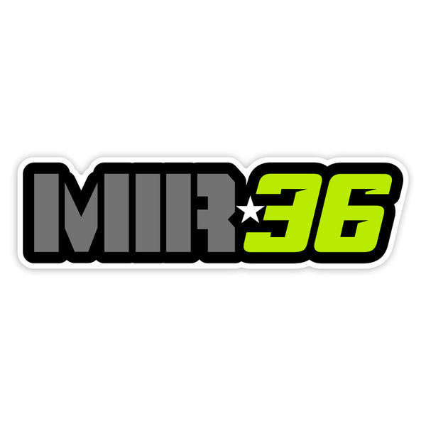 Autocollants: Joan Mir 36