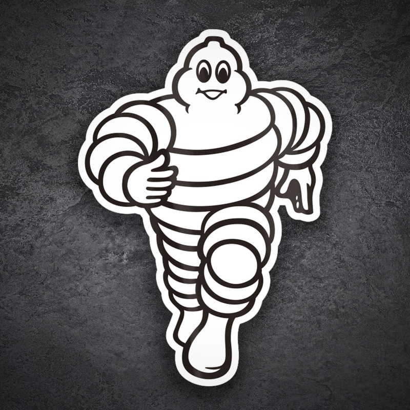 Autocollants: Michelin Coureur