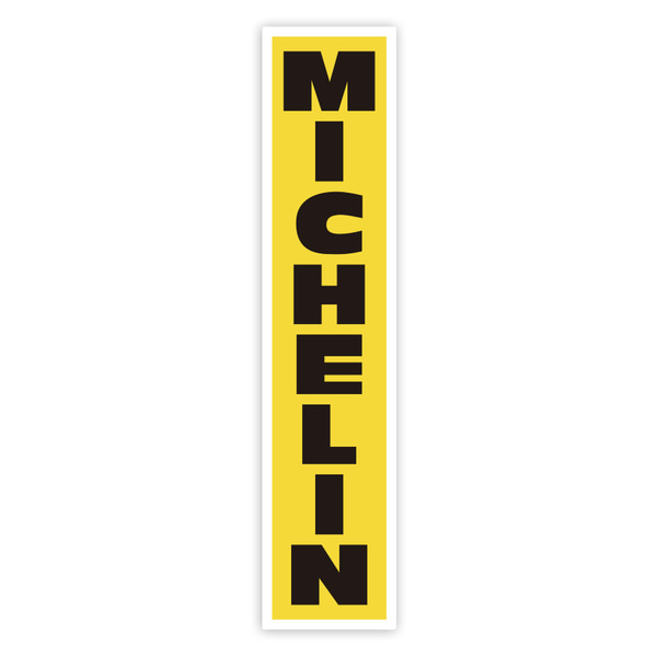 Autocollants: Michelin Vertical
